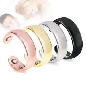 anel anti ronco acupressão ajustável