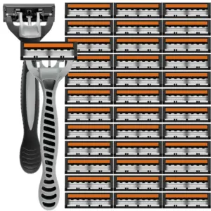 barbeador manual 3 lâminas