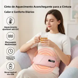 almofada térmica elétrica portátil vibratória