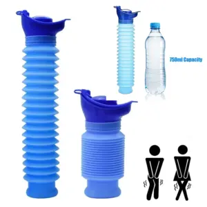 mictório portátil dobrável 750 ml