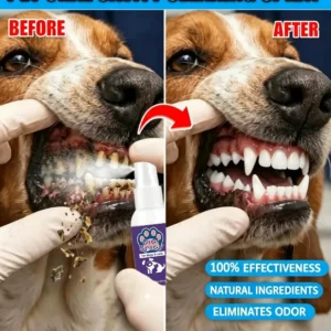 spray de limpeza bucal para pets
