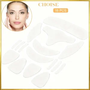 adesivos de silicone reutilizáveis para face