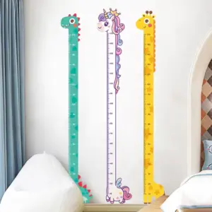 adesivo de parede régua medidora