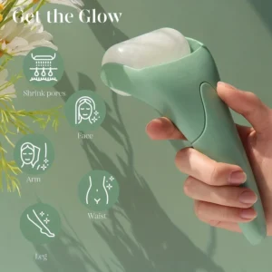 rolo massageador facial de gelo
