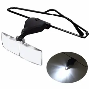 lupa de leitura com led