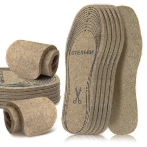 palmilhas de feltro absorção de choque