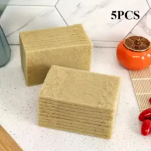 almofadas de limpeza de fibra de coco