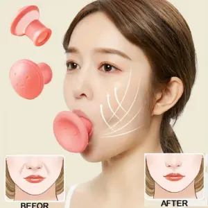 massageador facial de silicone
