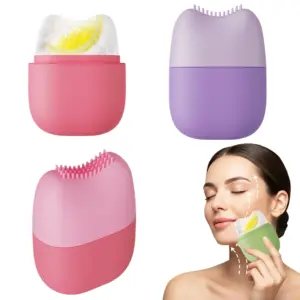 rolo de gelo facial de silicone