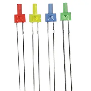LED multicolorido 2mm topo plano