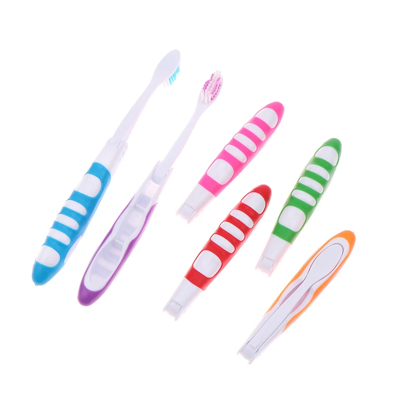Escova de Dentes Dobrável Portátil para Viagem - Imagem 3