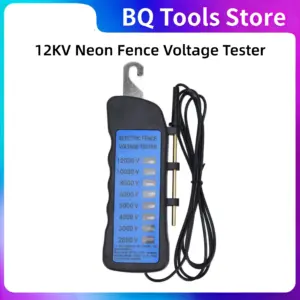 testador de tensão de cerca neon