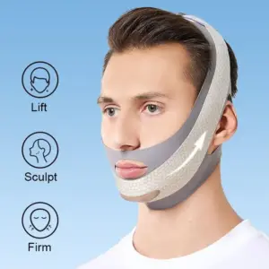 máscara facial modeladora de rosto para homens