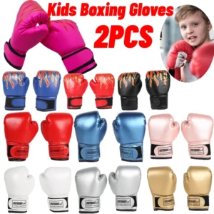 luva de boxe infantil couro pu