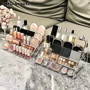 organizador de cosméticos transparente