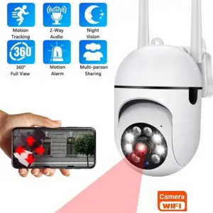 câmera ip wifi ptz 3mp