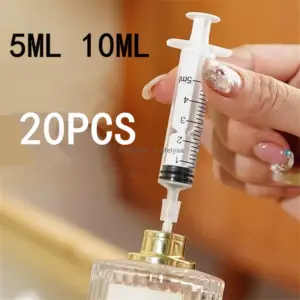 seringa de plástico para perfume 5ml
