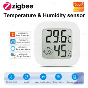 termômetro inteligente tuya zigbee