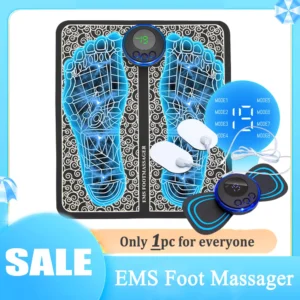 massageador elétrico de pés tipo esteira