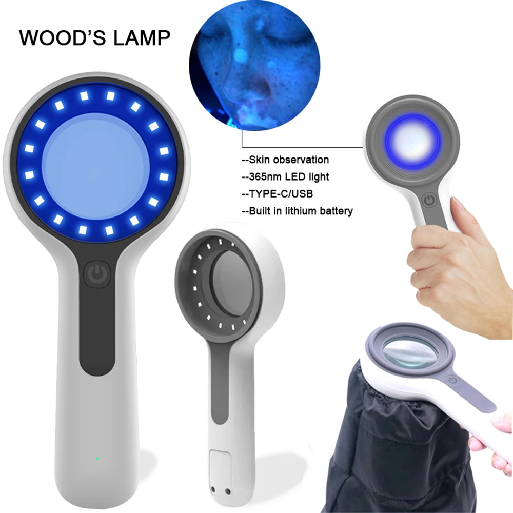 analisador de pele lâmpada de wood