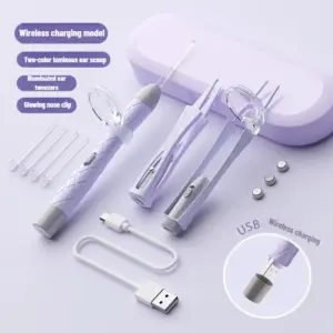 kit limpeza de ouvido led