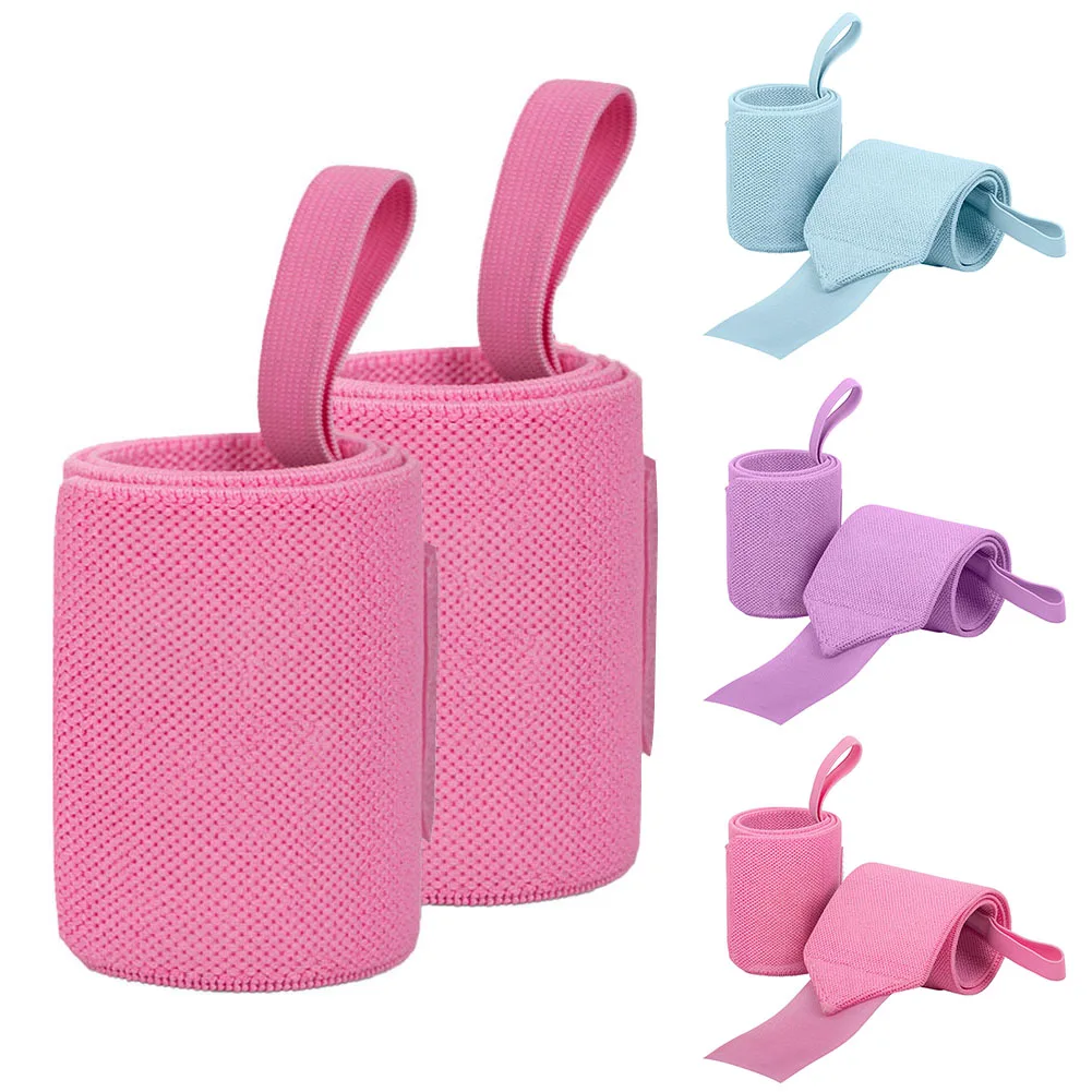 Pulseira de Suporte de Punho para Treino Rosa - Imagem 2