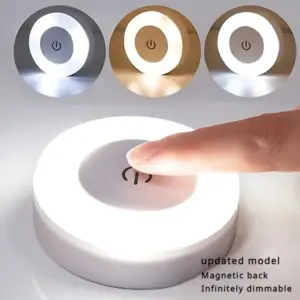 luz noturna led portátil azul