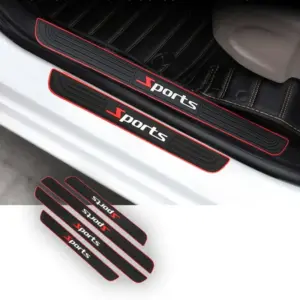 soleira bumper borracha carro