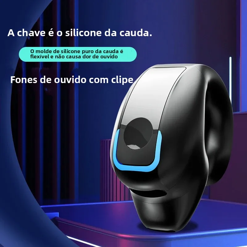 Fone de Ouvido com Clip Condução Óssea TWS Bluetooth - Imagem 2