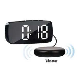 despertador vibratório com agitador de cama