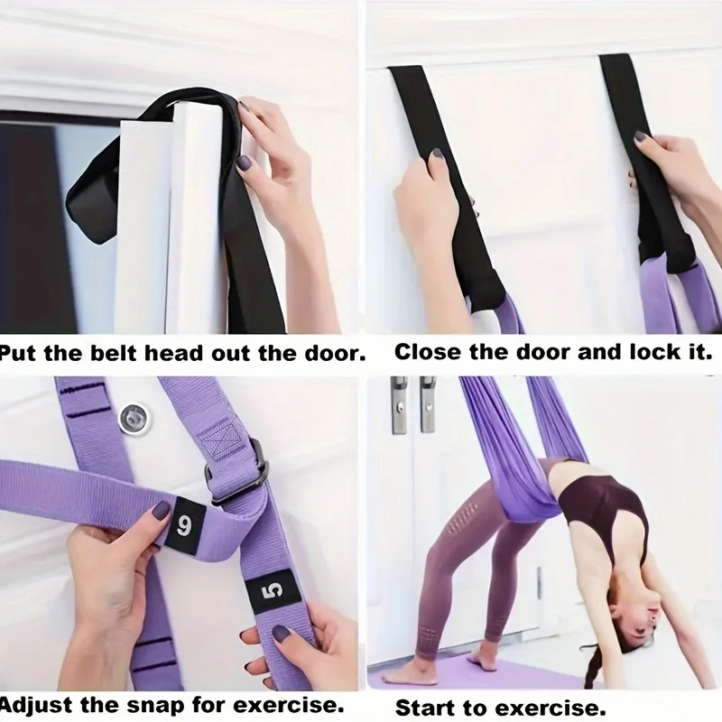Faixa de Yoga para Alongamento e Fitness - Imagem 6