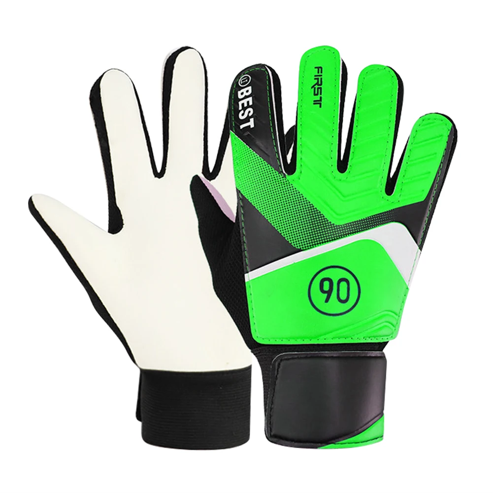Luvas de Goleiro Infantil Látex Antiderrapante Vermelho - Imagem 4