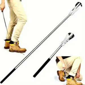 auxiliar para calçar sapatos retrátil