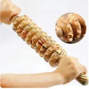 massageador corporal de madeira maderoterapia