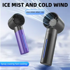 mini ventilador portátil spray