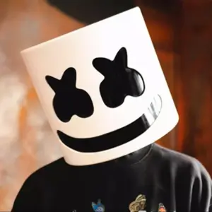 máscara de led dj marshmello