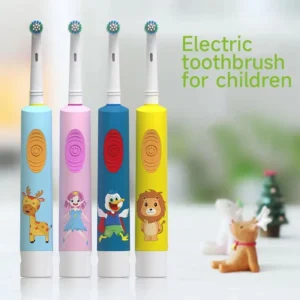 escova de dentes elétrica infantil