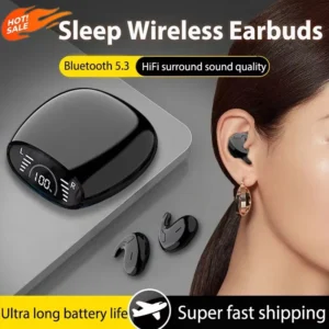 fone de ouvido bluetooth 5.3 tws invisível