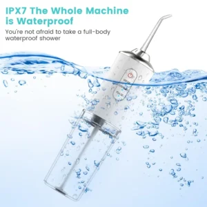 irrigador oral portátil recarregável