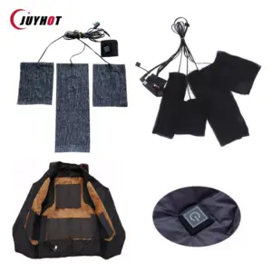 almofadas aquecidas usb para roupas