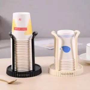 suporte para copo de papel de mesa