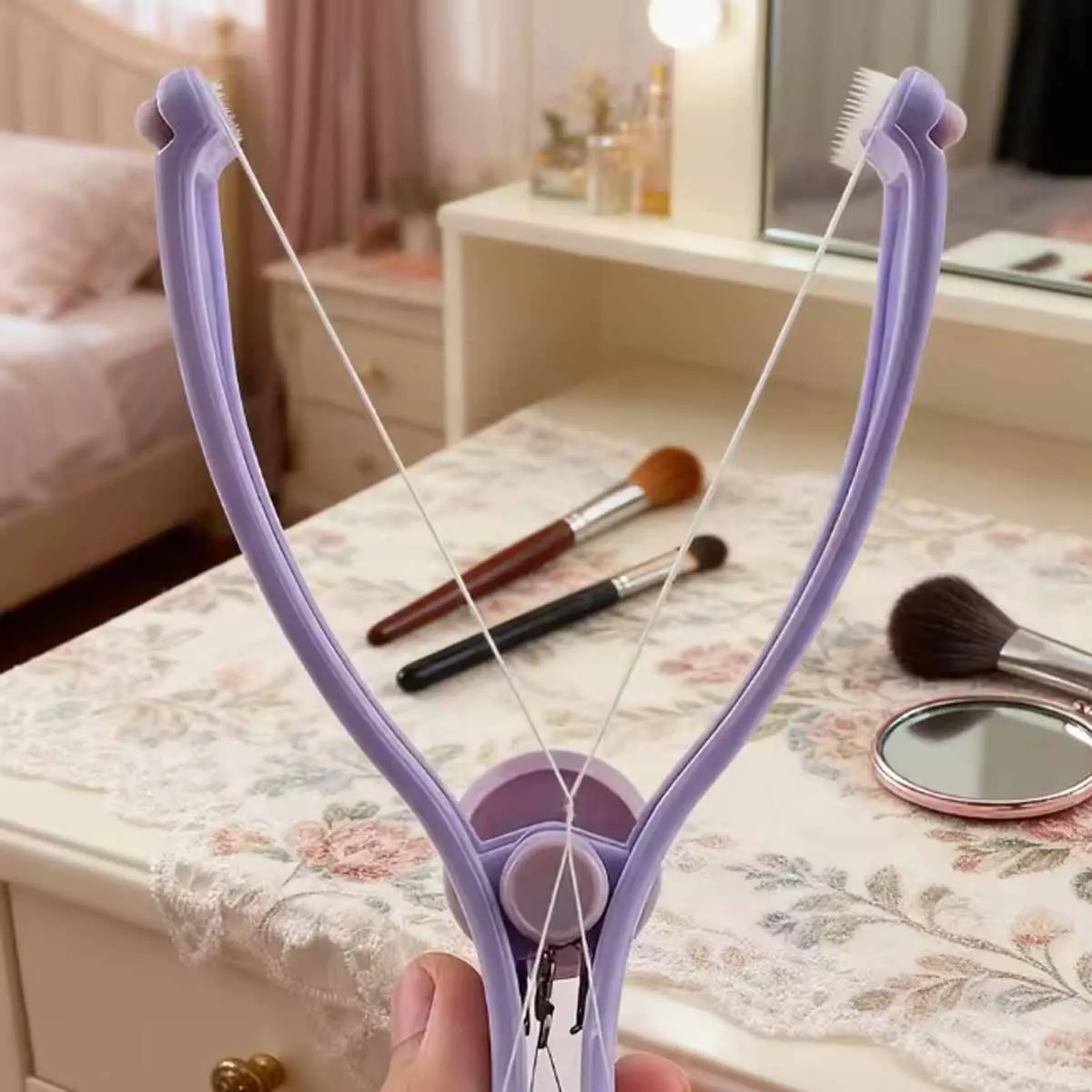 Aparelho Depilatório Feminino Mini para Rosto - Imagem 2