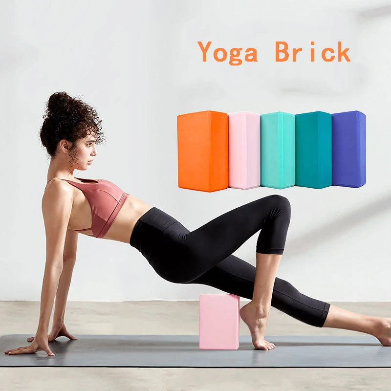 Bloco de Yoga EVA para Ginástica Marfim - Imagem 2