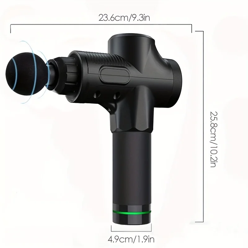 Pistola de massagem de 30 níveis PEDRA - Imagem 5