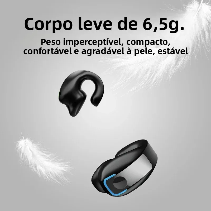 Fone de Ouvido com Clip Condução Óssea TWS Bluetooth - Imagem 3