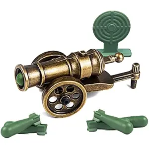 mini canhão de brinquedo réplica militar