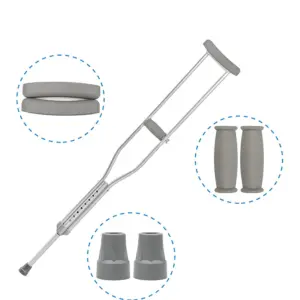 kit de acessórios para muleta axilar