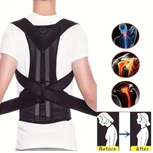 cinto corretor postural ajustável
