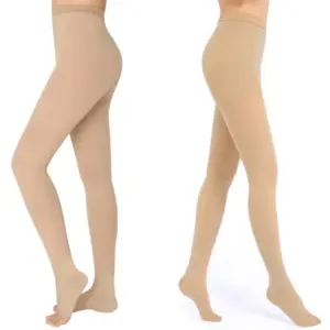 meia-calça de compressão 20-30mmHg