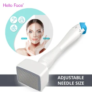 derma stamp microagulha agulhas ajustáveis